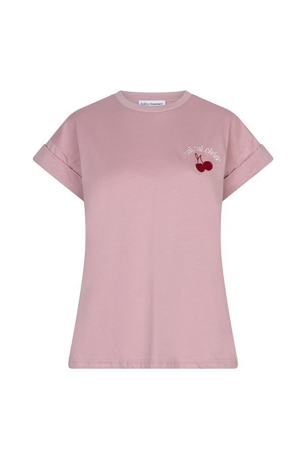 lofty manner T-shirt Nyella | Dusty Pink