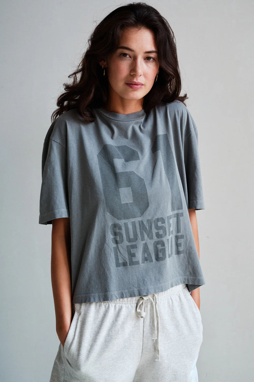 PENN & INK T-SHIRT PRINT | STONE (S26F1889LTD)