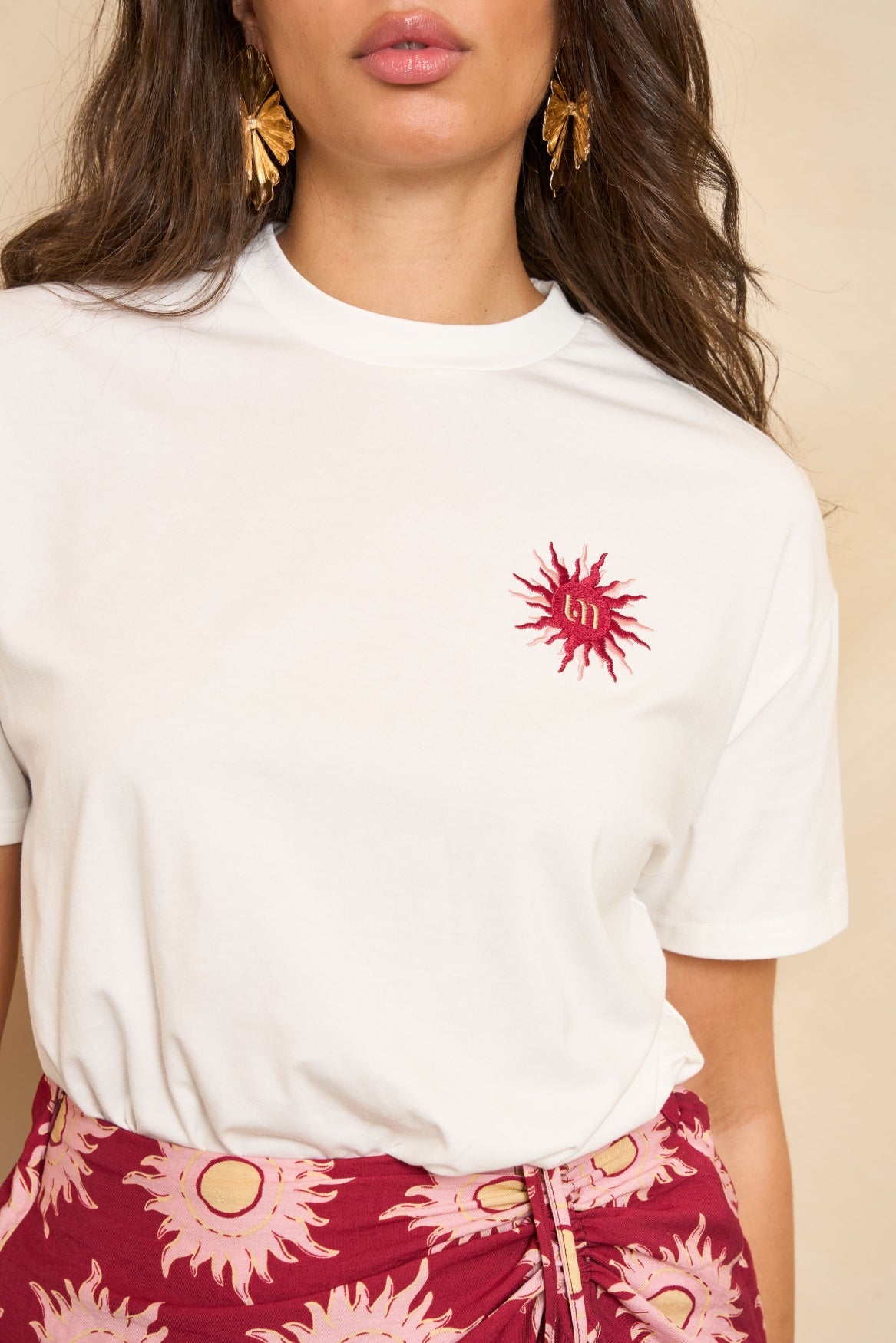 lofty manner T-shirt Tiva | White