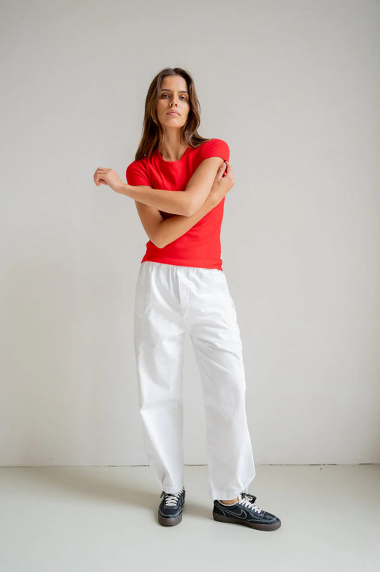 PENN & INK T-SHIRT | TOMATO (S26F1817)