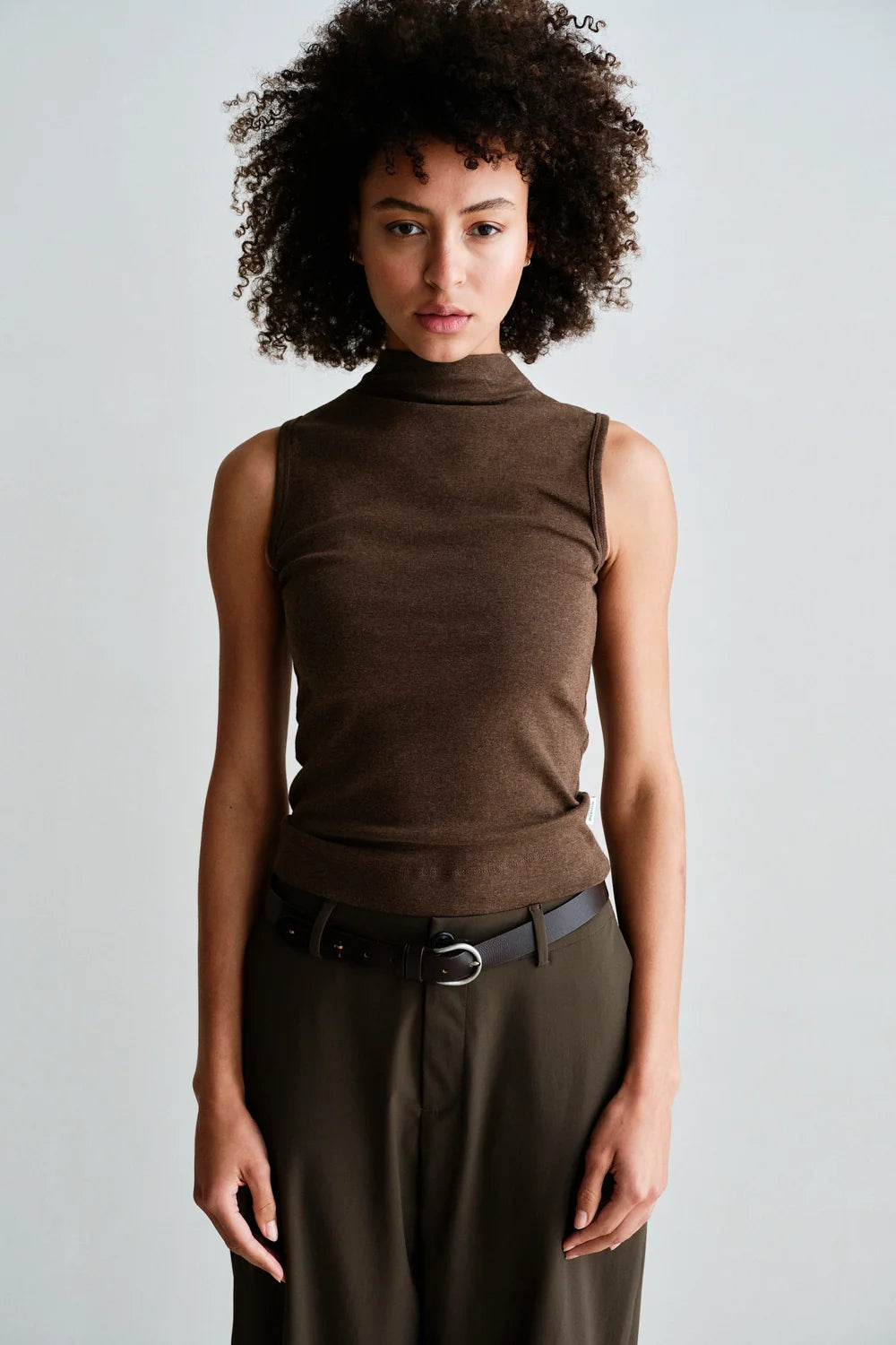 PENN & INK TOP | TABAC MELANGE (W26F1918)