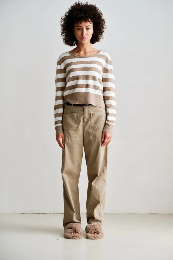 PENN & INK TROUSERS | DESSERT (W26Z902)