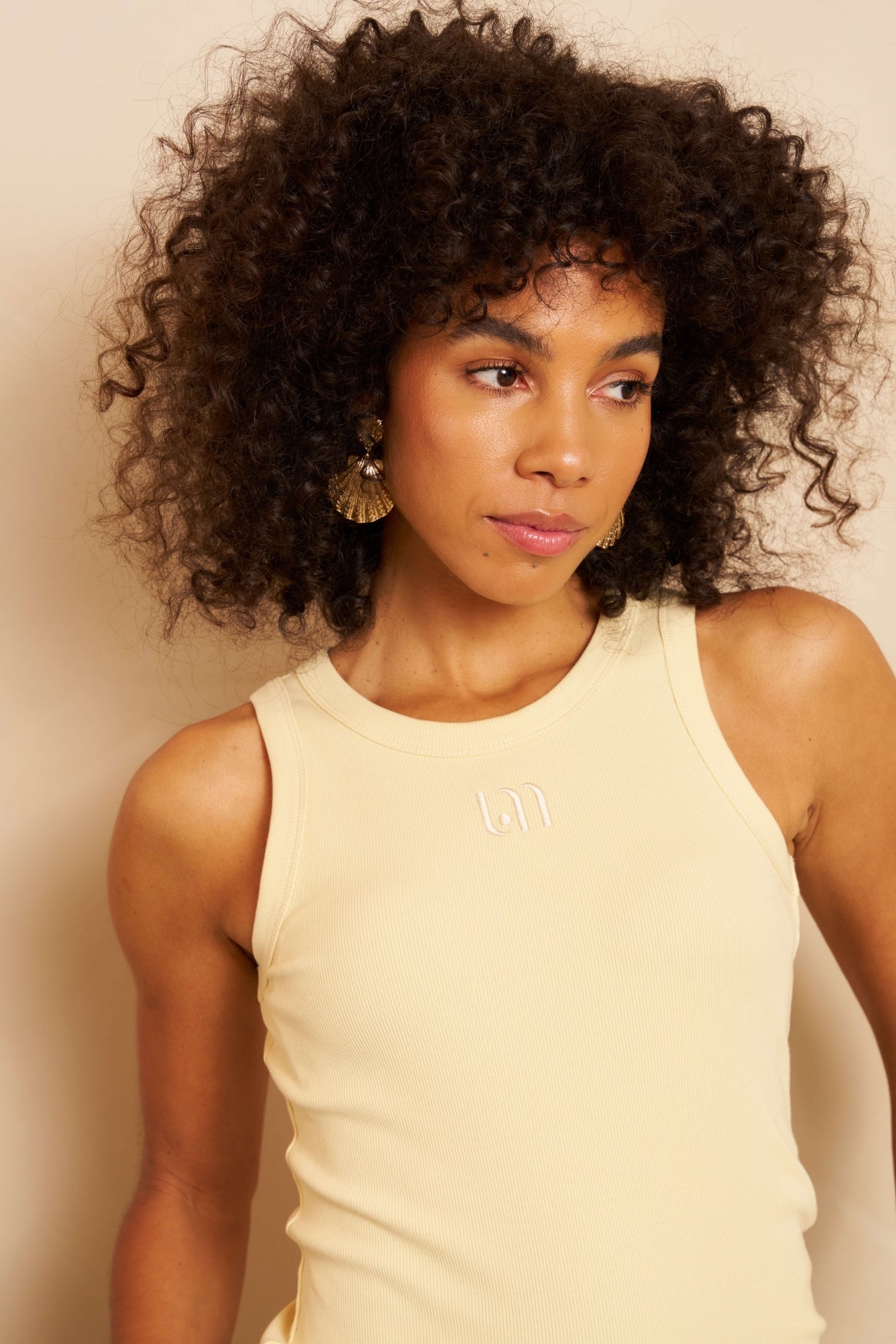 lofty manner Top Esra | Butter Yellow