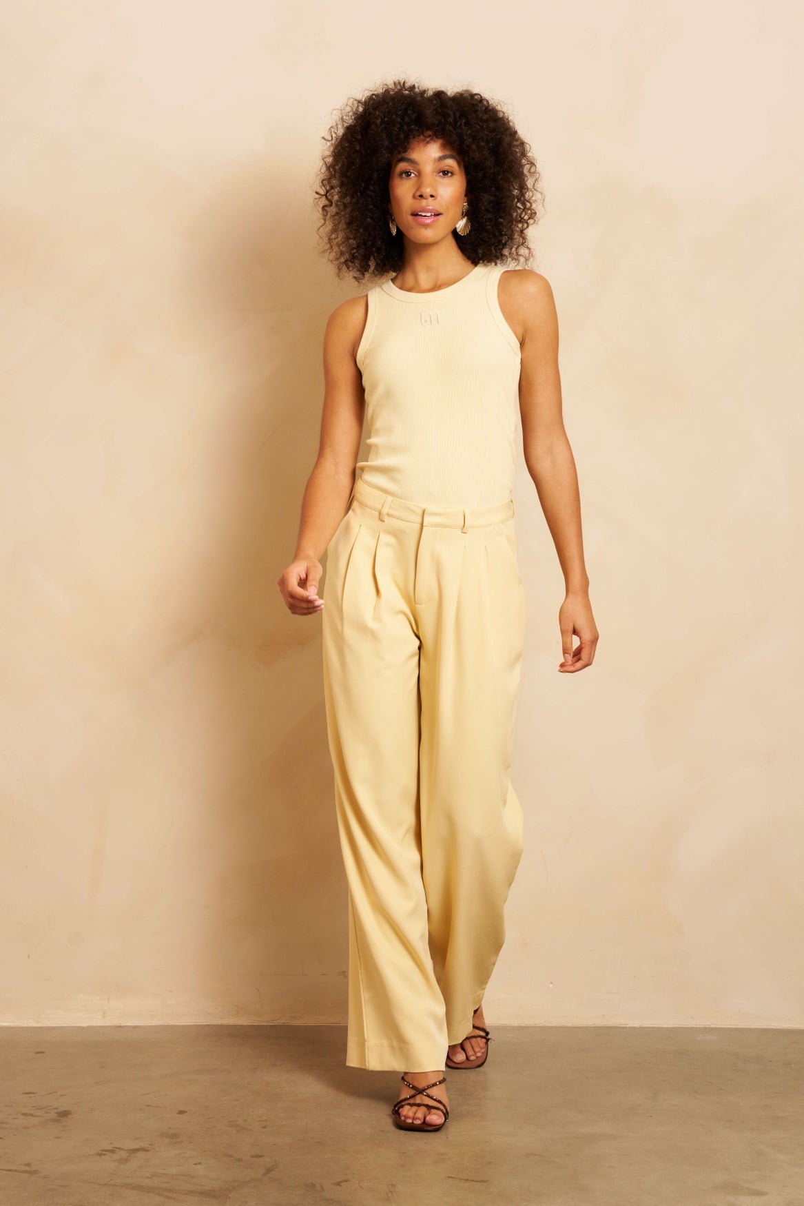 lofty manner Top Esra | Butter Yellow