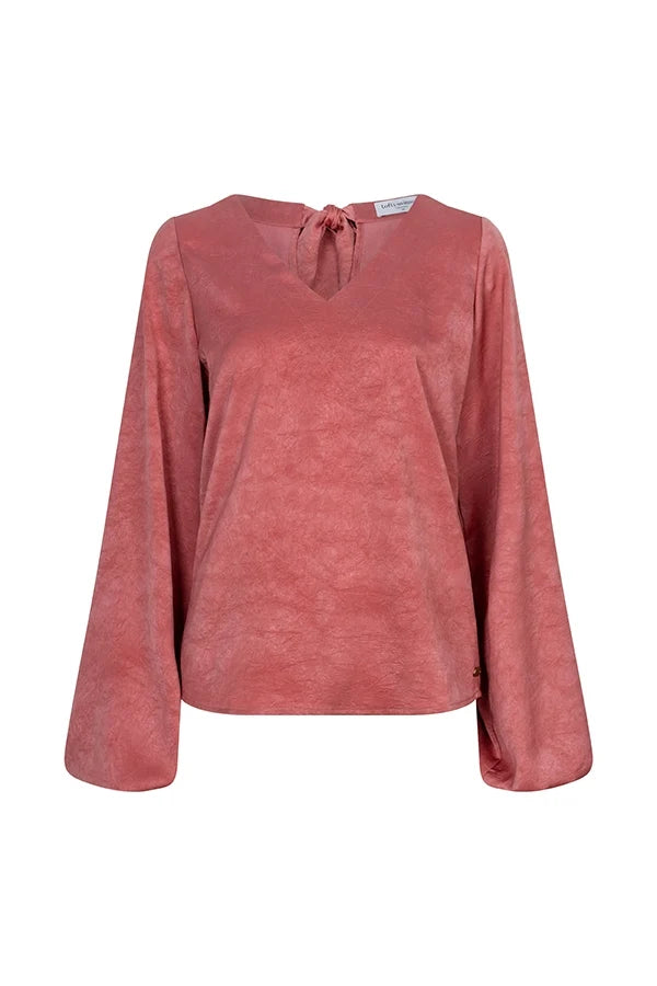 lofty manner Top Ilou - Bow relaxed | Coral