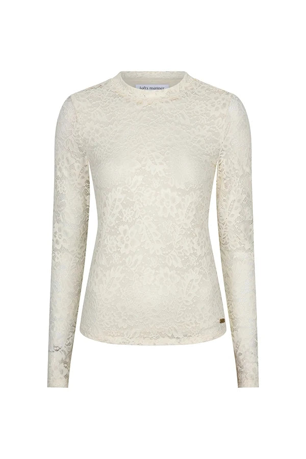 lofty manner Top Irea - Classic Lace | Cream