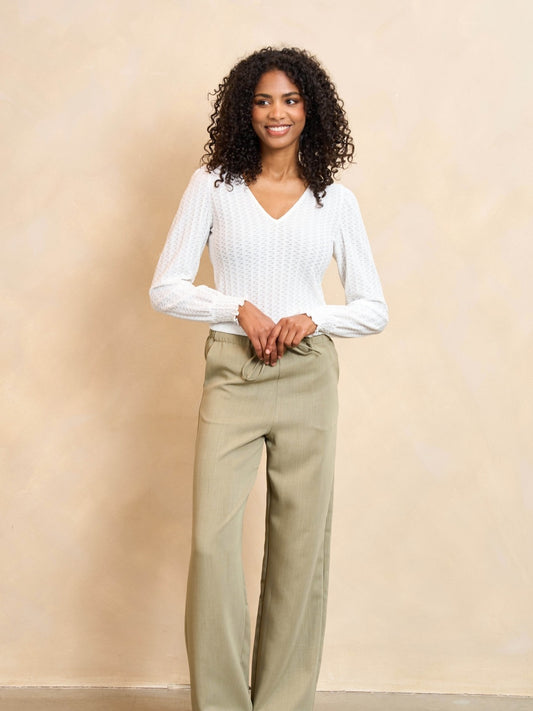 lofty manner Top Katherine | White