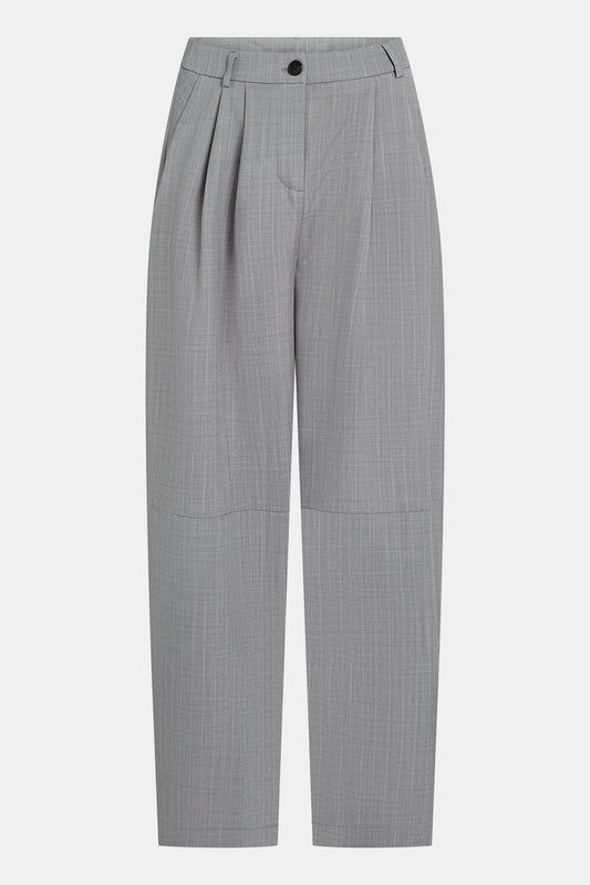 PENN & INK TROUSERS  | LIGHT GREY STRIPE (W26N1786LTD)