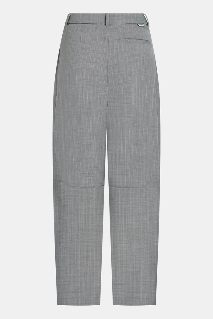 PENN & INK TROUSERS  | LIGHT GREY STRIPE (W26N1786LTD)