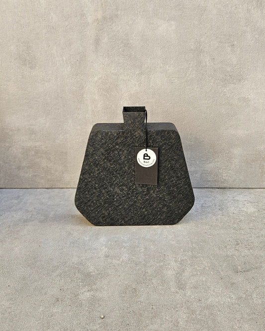 boi! Designer-Vase schwarz – moderne Metall-Deko für dein Zuhause